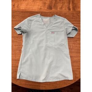 Figs Catarina Scrub Top Seafoam Green XS